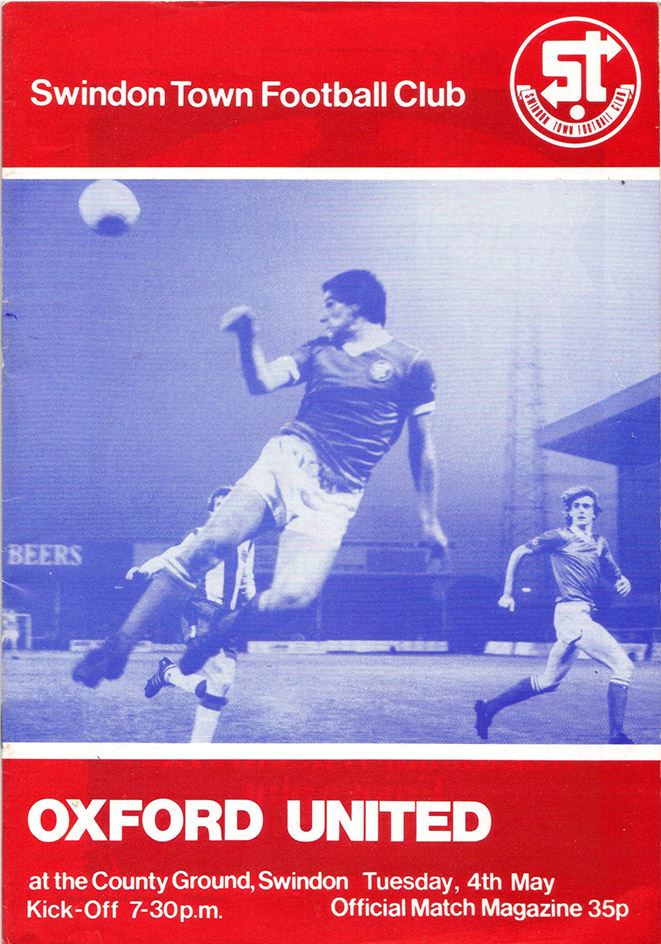 <b>Tuesday, May 4, 1982</b><br />vs. Oxford United (Home)